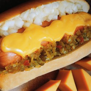 BACON & CHEESE DOG