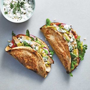 LAMB OR CHICKEN GYRO