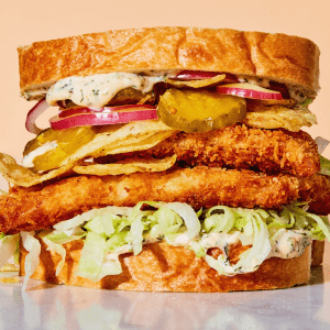 FRESH COD FISH SANDWICH