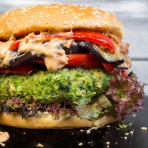 VEGGIE BURGER MELT