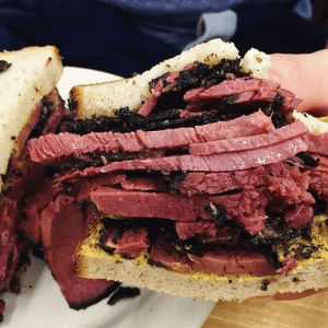 PASTRAMI OR CORNED BEEF