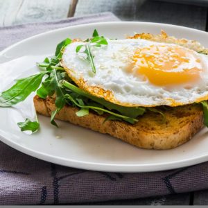 HOME FRIES, EGGS, MEAT & TOAST